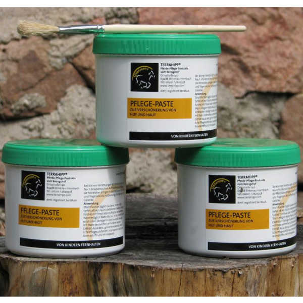 TERRAHIPP_Pflegepaste 550g inkl. Pinsel