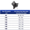 FLEX-TPU-Gaiter_size chart_2023