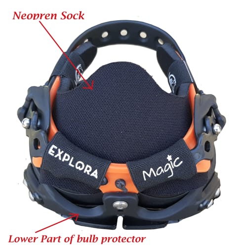 Explora Magic bulb protector_neopren sock and lower part_web